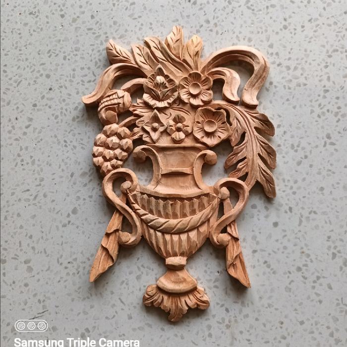 Ornamen Ukir Ukiran Kayu Ornamen Tempel Ukir Tempel Kusen Pintu Jendela Boven Lisplang Motif Anggur
