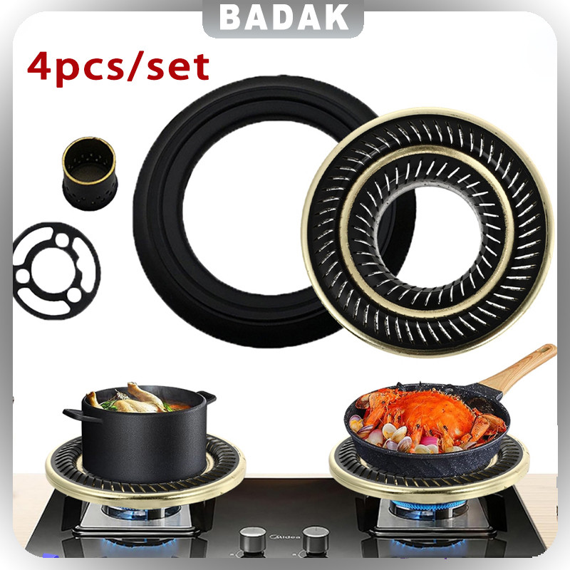 1set Buner Kompor Gas/Aksesori Kompor Gas Tertanam/Penutup Pemisah Tekanan Tinggi Gas Alam, Penutup 