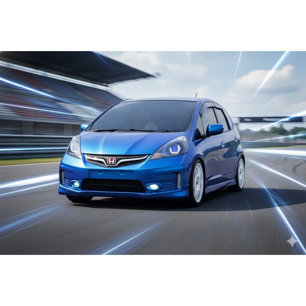 bumper /bemper jazz ge8 BODYKIT JAZZ GE8 2008-2011 BUMPER JAZZ UPGRADE MMC TANPA GANTI LAMPU