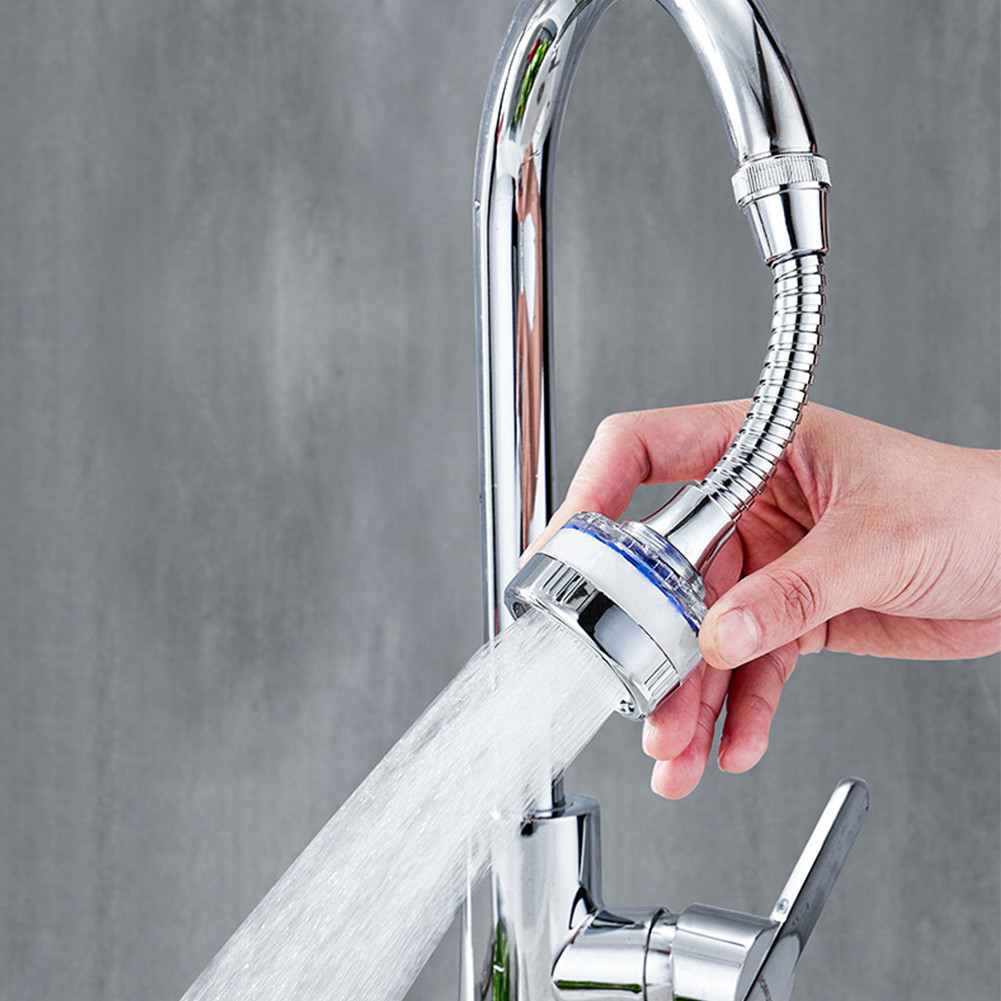 Kitchen Faucet Water Filter 360° Sink Filter Pressurized Sink Faucet Water Filter Universal Faucet A