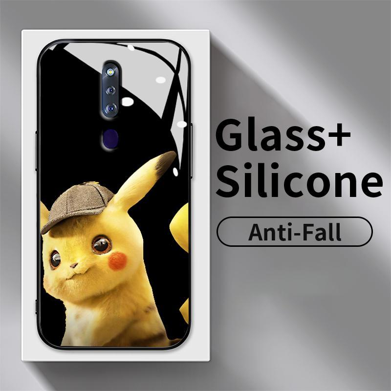 Tempered Glass Case OPPO F11 Pro F9 F5 Youth F7 F15 F17 F19 F19s F1s F21 4G F21s F23 F25 Find X3 Lit