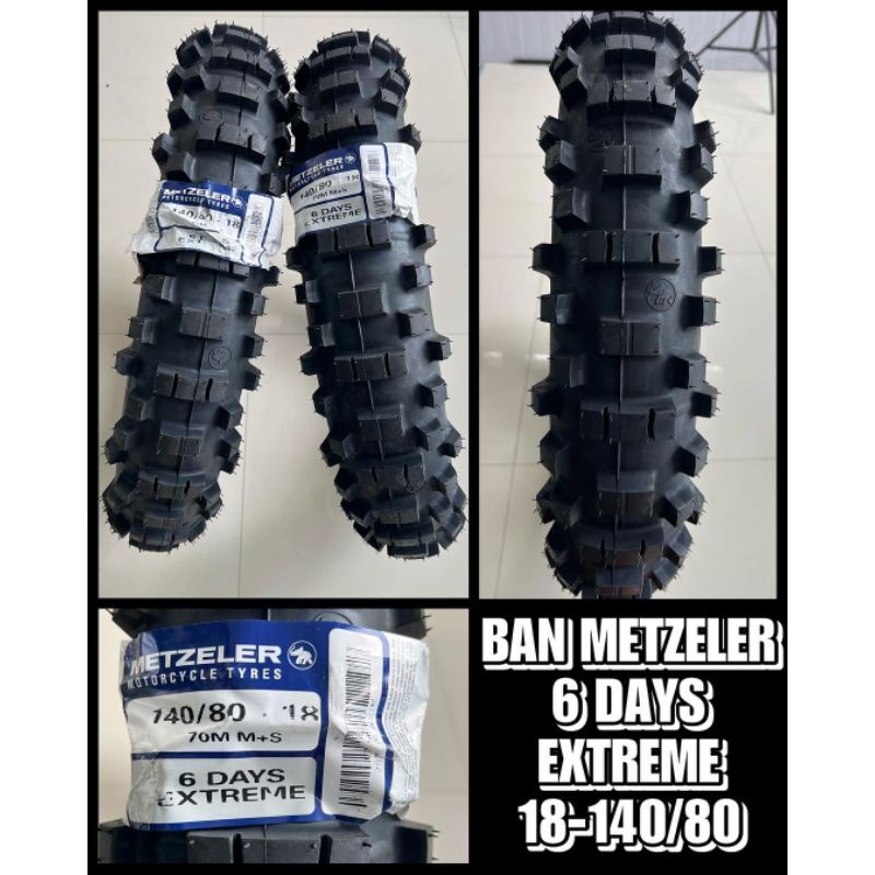 Ban Cross METZELER 6 Days Extreme R18 140/80