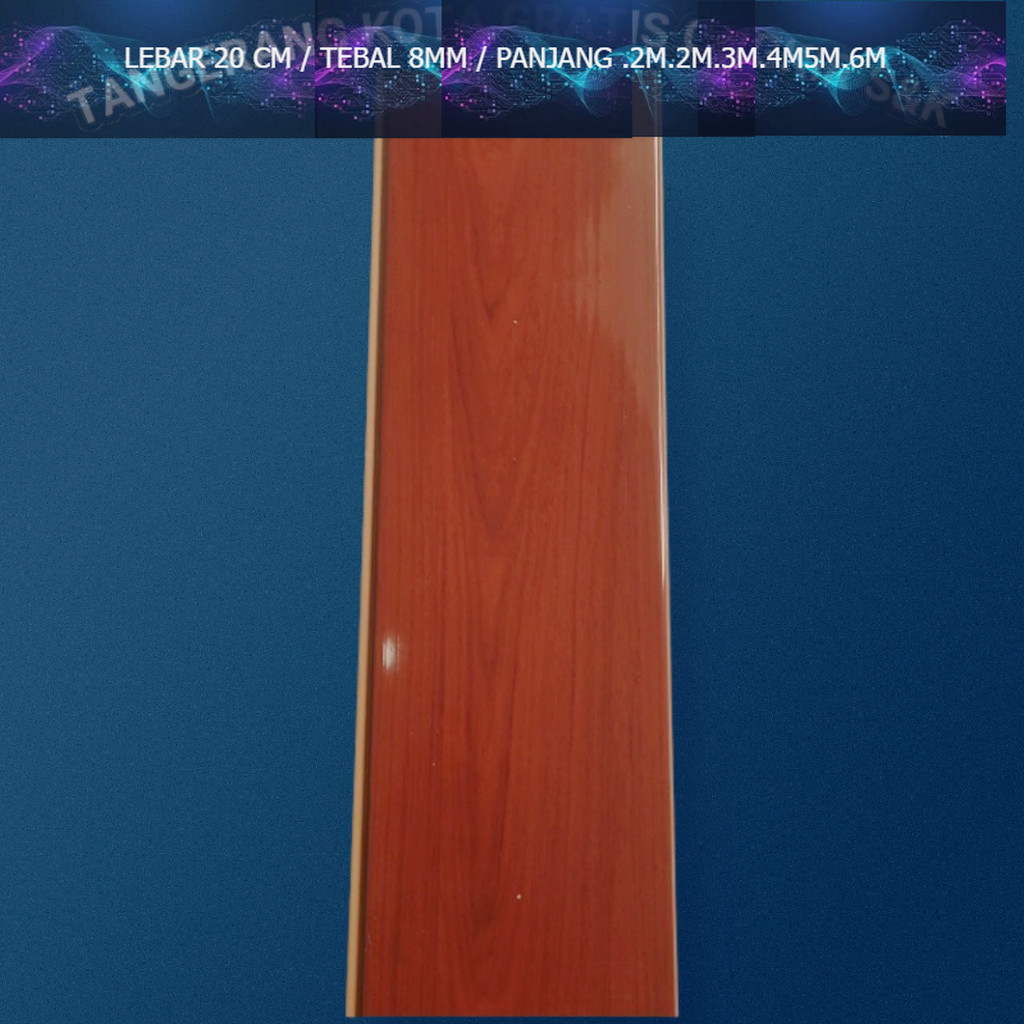 plafon pvc 6 meter 1 dus    ‎ ‎ ‎ ‎