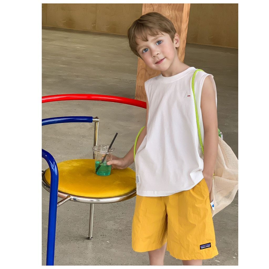 TANK TOP ANAK PREMIUM - DREW TANK TOP - Kaos Basket Anak Laki-Laki Perempuan - Jersey Basket Anak Co