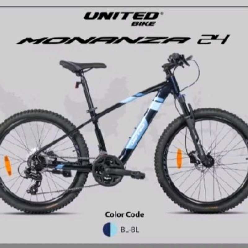 Sepeda Gunung Remaja United MTB 24 inch Monanza