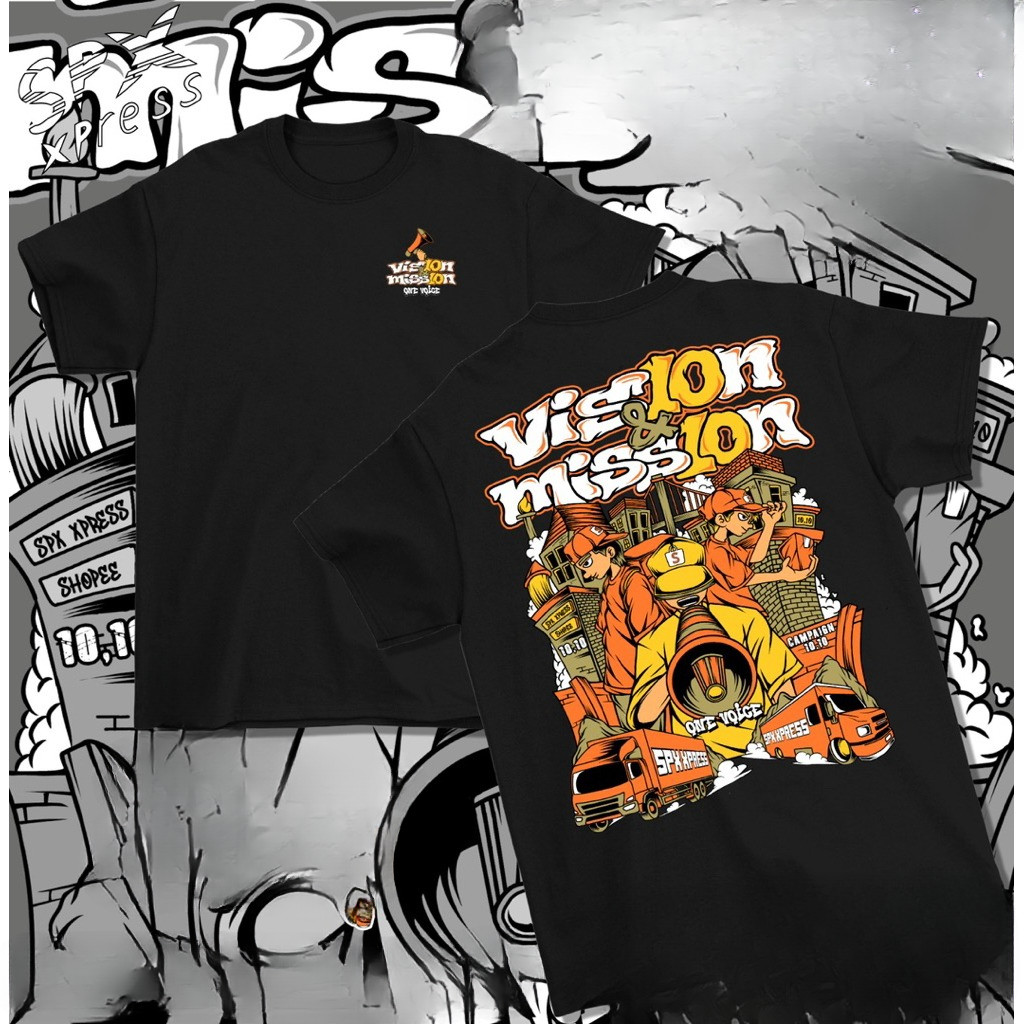 T-shirt Baju Campaign Spx Express 10-10