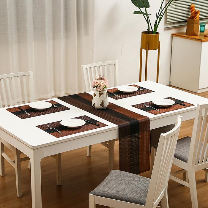 Promo Alas Meja Makan Table Runner Taplak Meja Panjang - 30*135 Terlaris