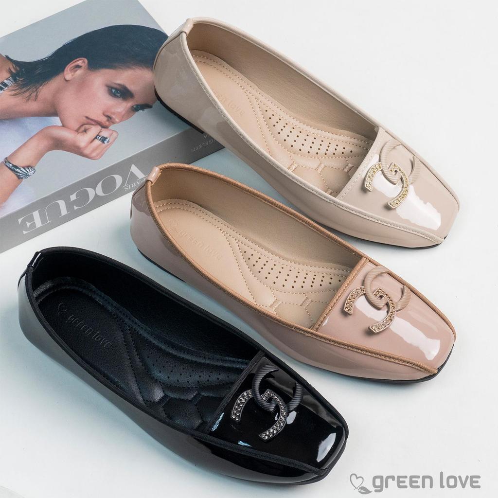 Green Love Sepatu Flatshoes Wanita ALVIRA