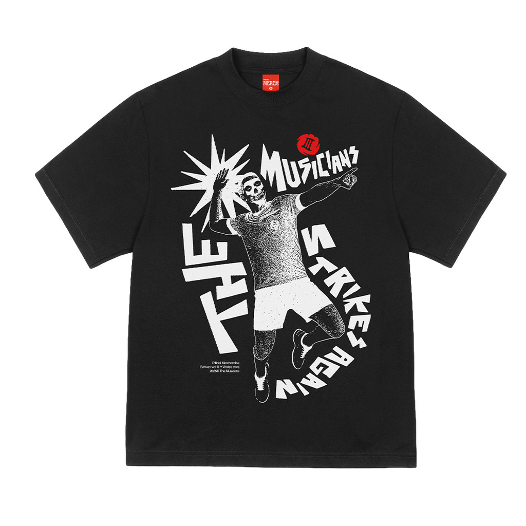 [ORI] Vindes Store - Kaos - Bahkan Voli III - The Musician Black