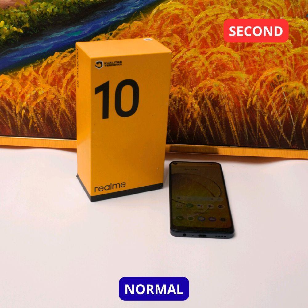 REALME 10 4/128 GB HP SECOND ORIGINAL SINAR MUTIARA CELL