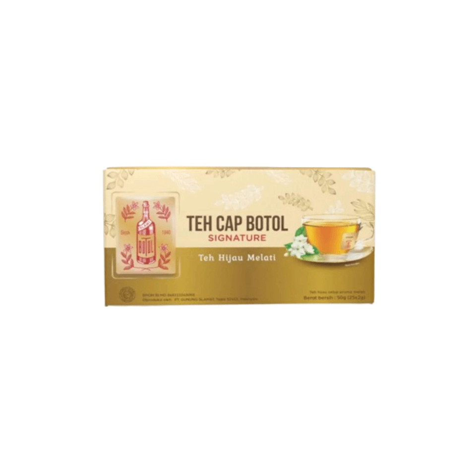 Cap Botol Teh Celup Signature Box 25 x 2 gr