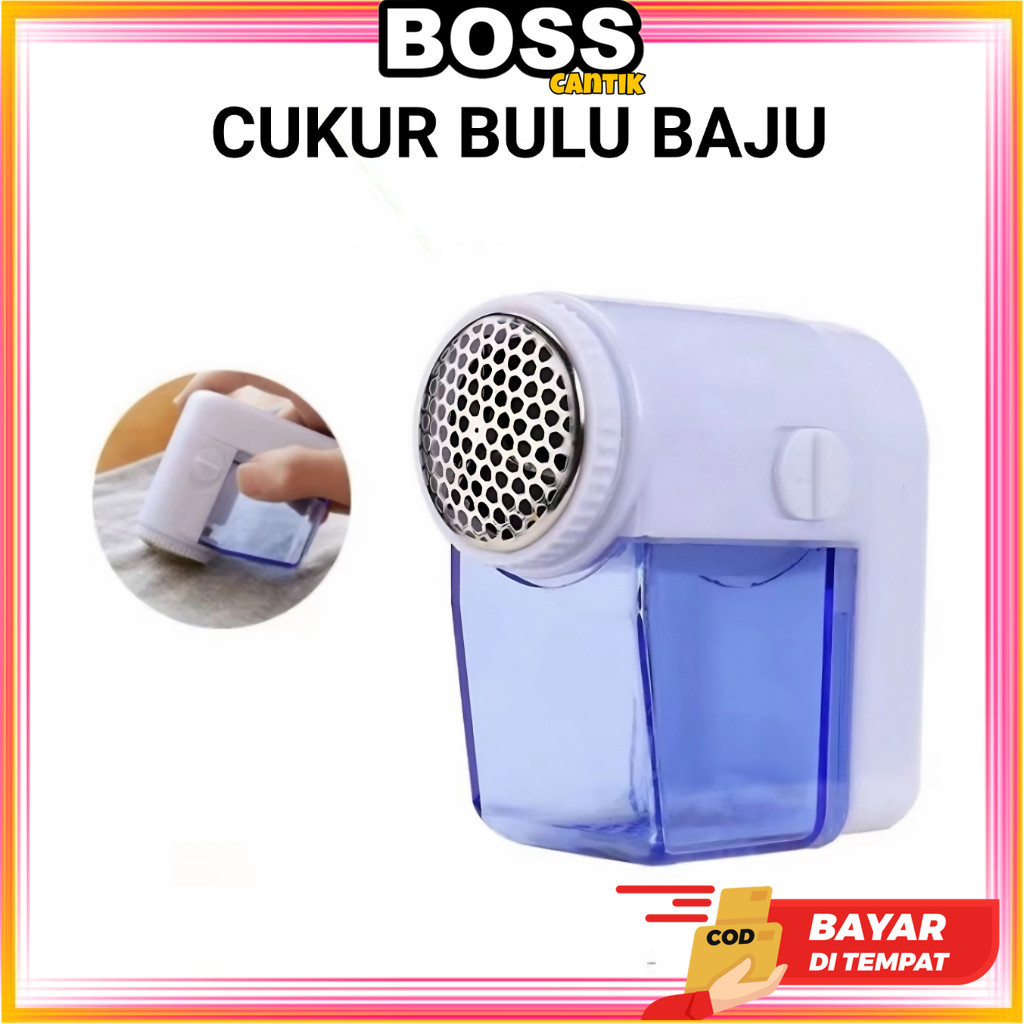 Alat Cukur Bulu Pakaian Elektrik / Pencukur Bulu Pakaian Electric Cloth Fabric Shaver / Alat Pencuku