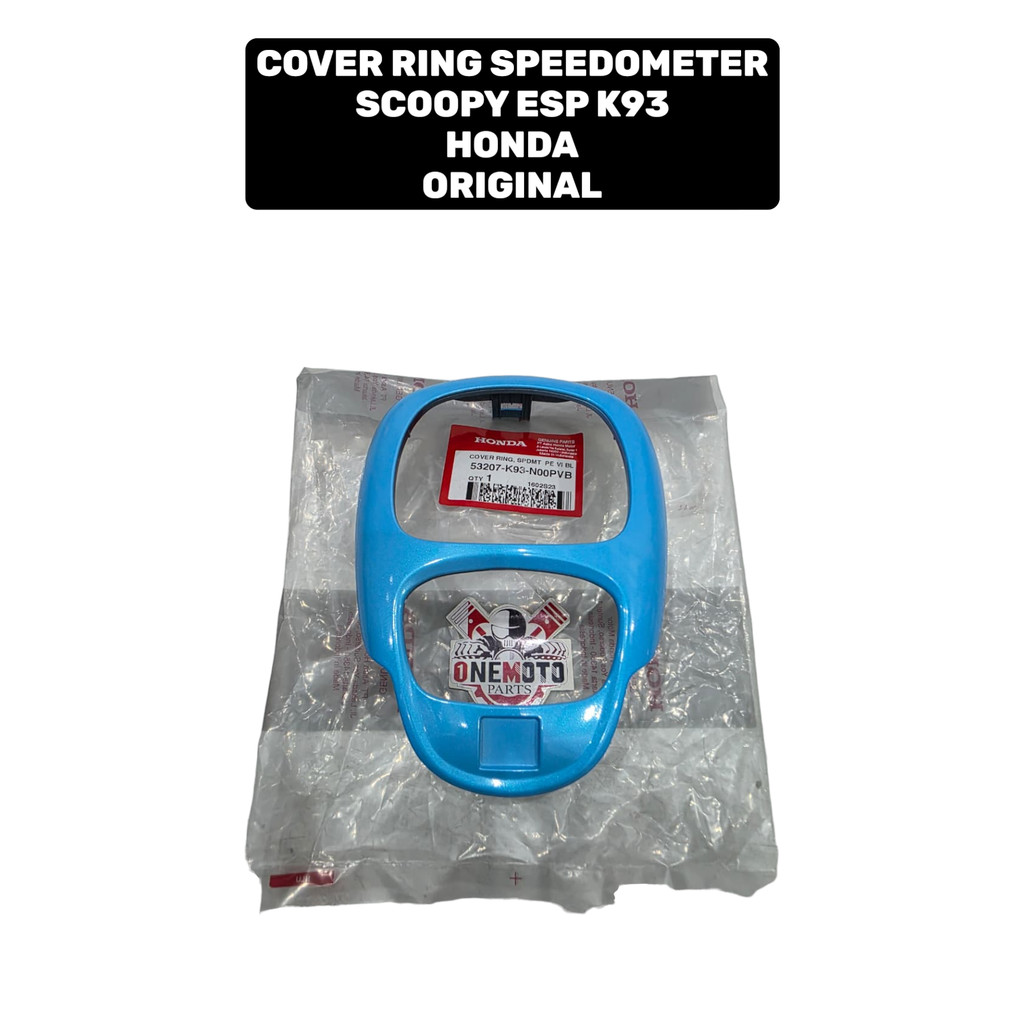 COVER RING SPEEDOMETER BIRU SCOOPY ESP K93 HONDA 53207-K93-N00PVB ORIGINAL