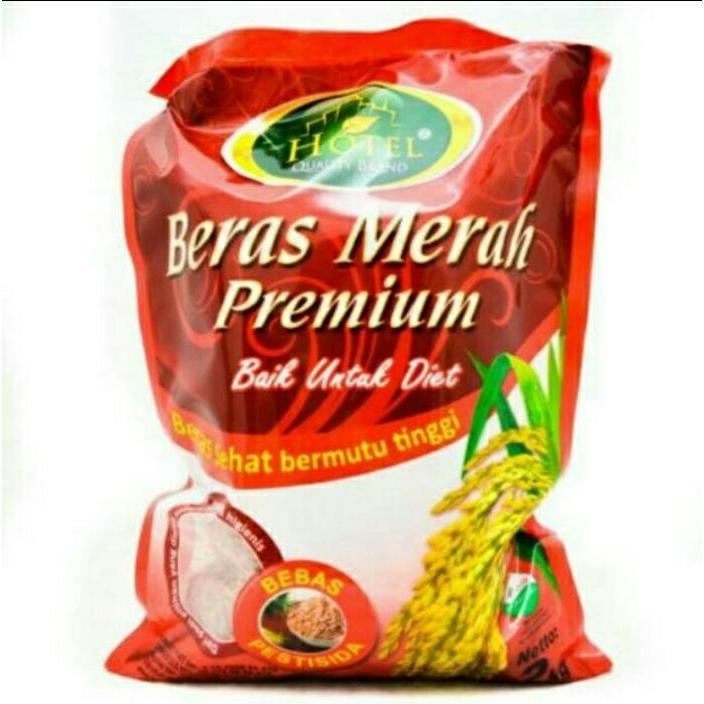 Beras Merah HOTEL 2kg Beras Merah