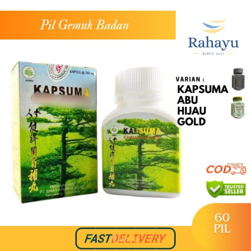 TOKO KIANPI ORIGINAL ~ KP Kians Kapsuma Asli Pil Gemuk Ori 60 Pil