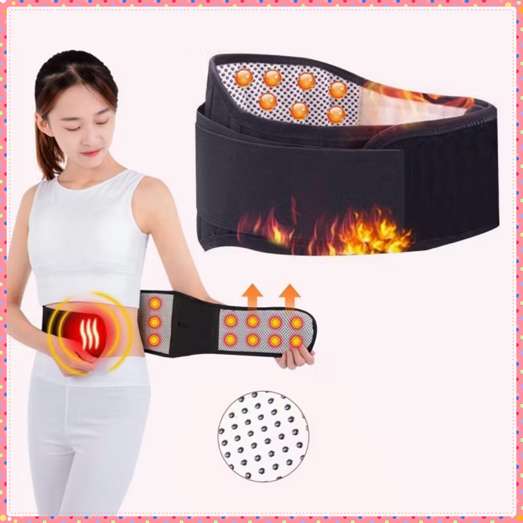 Sabuk Terapi Saraf Kejepit Korset Terapi Pinggang Magnetik Alat Terapi Pinggang