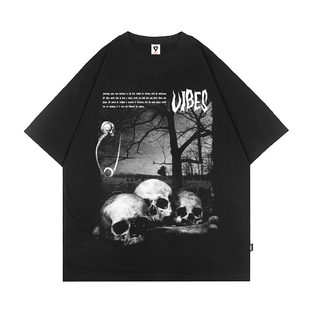 VIBES APPAREL | Grave | Kaos Oversize