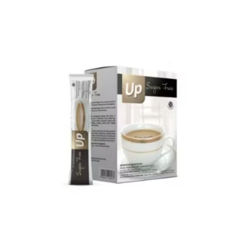 Kopi Ginseng CNI Up Sugar free - Kopi sachet less sugar ISI 15 sachet