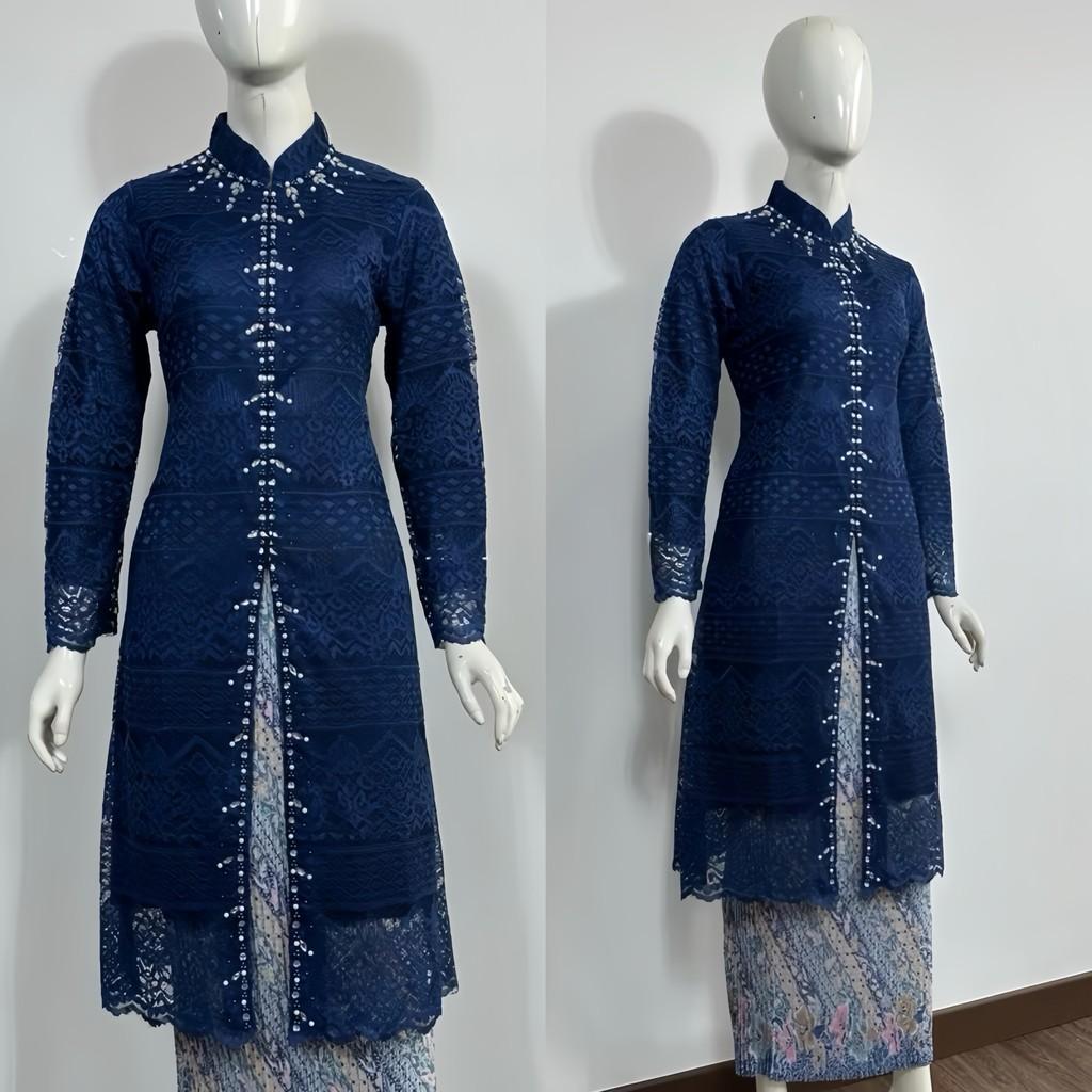 (Bisa COD) Kebaya Emily / Kebaya Kondangan / Kebaya Wisuda/Kebaya Lamaran / Kebaya Kekinian / Kebaya