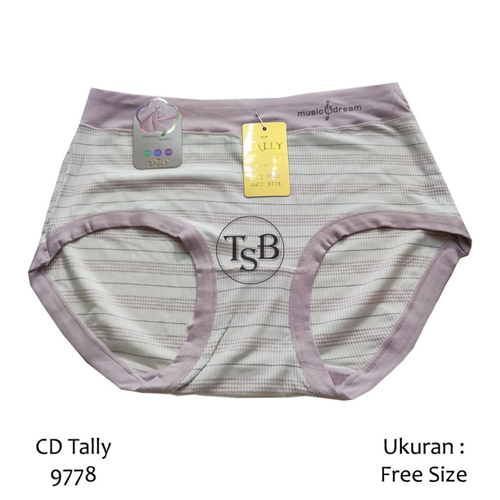 multimage Plaza | Celana Dalam Wanita Tally 9778 3 Pcs CD Wanita Tally Celana Dalam Tally CD Tally F