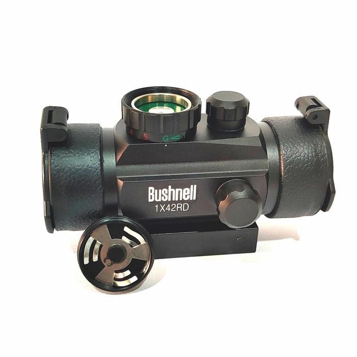 Reddot Bushnell Tutup Flip - Red dot Bushnell tutup flip