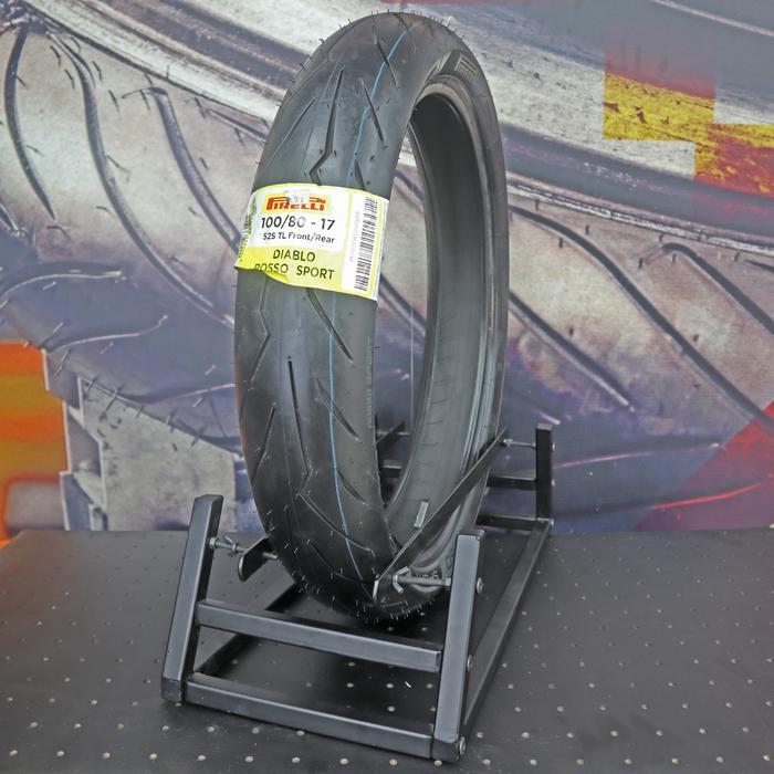Ban Pirelli Diablo Rosso Sport Tubeless Ukuran Upsize 100/80-17, 120/70-17, 130/70-17, 140/70-17, 15