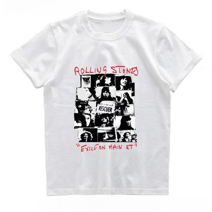 Baju Distro Murah Motif "BAND 1" Original Premium Tebal Unisex Katun 24S  Cowok oversize   baju  ber