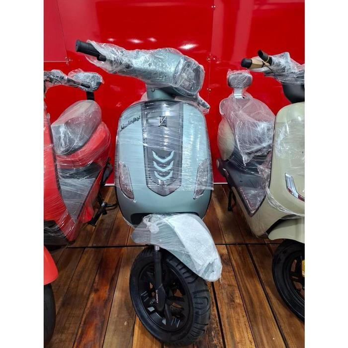 MOTOR LISTRIK UWINFLY T3S PRO BATERAI 72V/20Ah DINAMO 1500WATT GARANSI RESMI PABRIK - Biru Muda - Hi