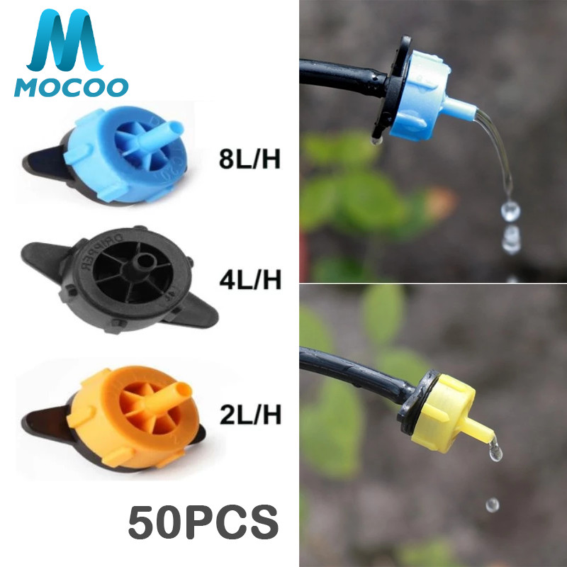 Dripper Emmiter Irigasi Tetes Drip 2L 4L System Tetes Selang PE Irigasi Tanaman