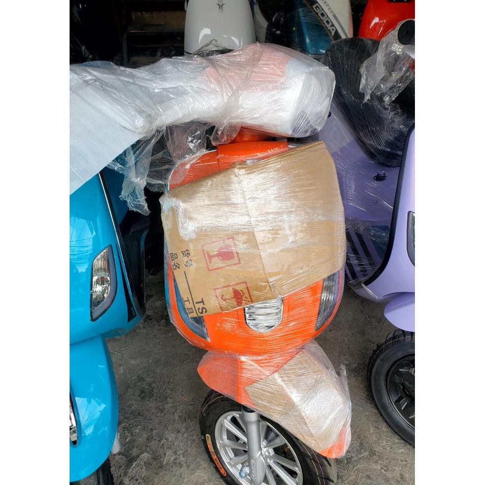 Harga SUBSIDI Sepeda Motor Listrik T3 S VESPA UWINFLY 1200Watt - Orange, Opsi 1