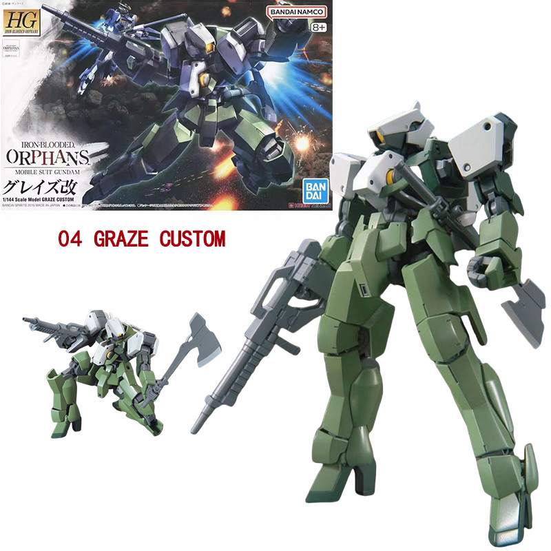 Bandai Genuine HG IBO 1/144 GUNDAM Barbatos Gusion Hajiroboshi Astaroth Anime Action Figure Collecti