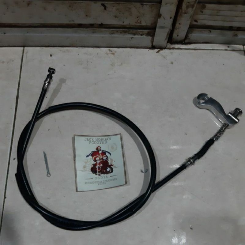 paha rem belakang zip untuk vespa px,super,xl