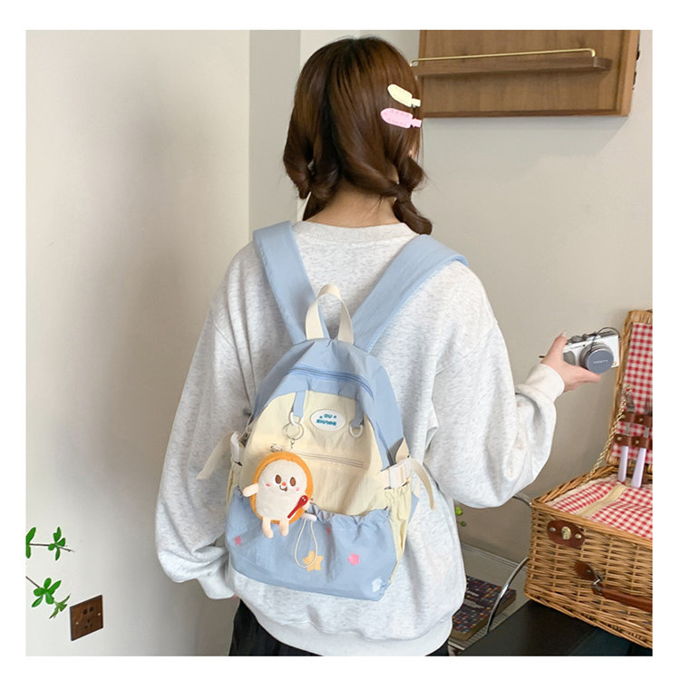 Tas Ransel Wanita Imut Manis | Backpack Sekolah Gadis SMP Estetik Kapasitas Besar | Tas Jalan-jalan 