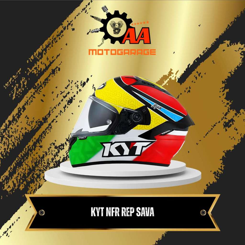 HELM FULL FACE KYT NFR REP SAVA