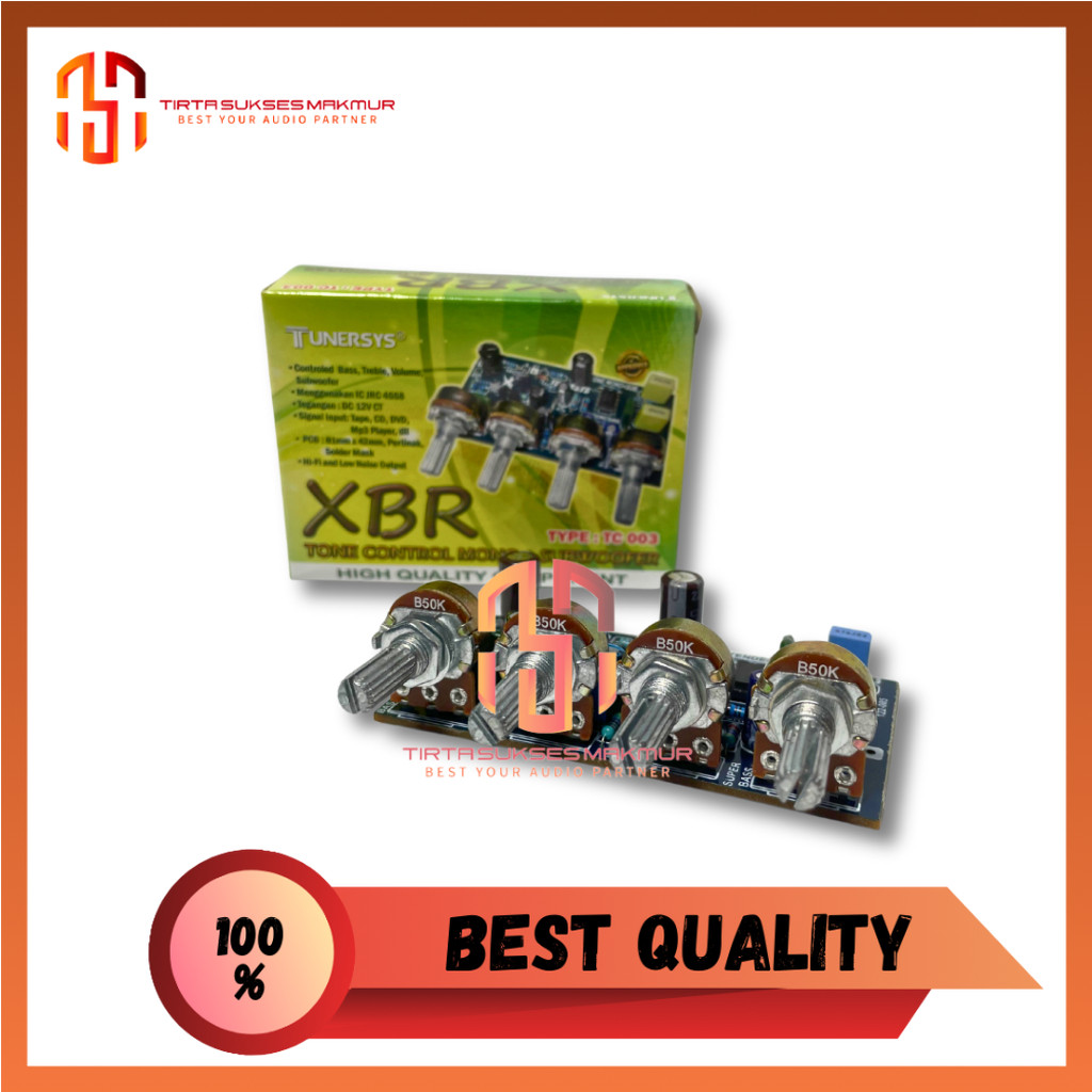 Tone Control XBR Subwoofer Turnesys