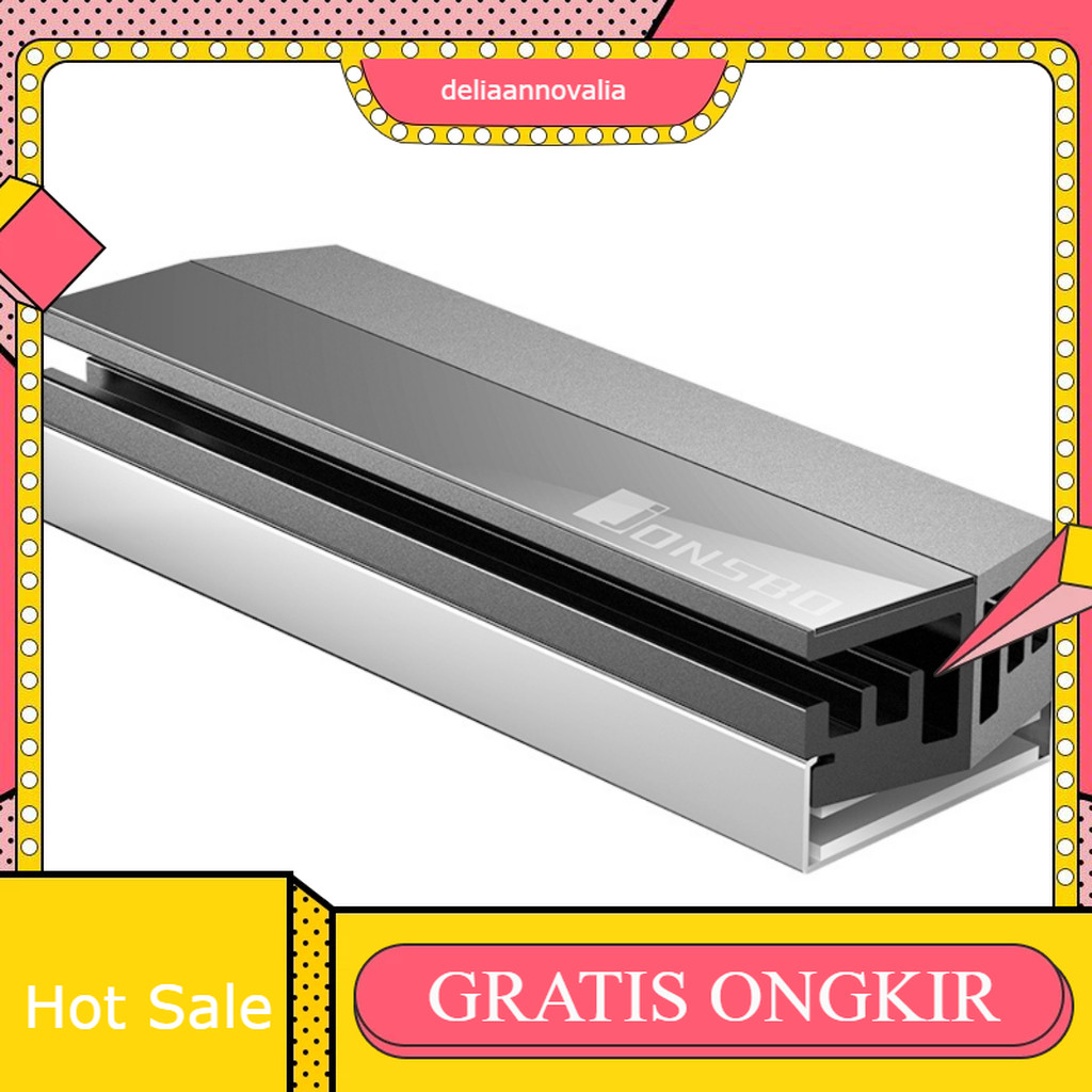 JONSBO HEATSINK SSD NVME M.2 COOLER COOLING M2 HDD ALUMINUM