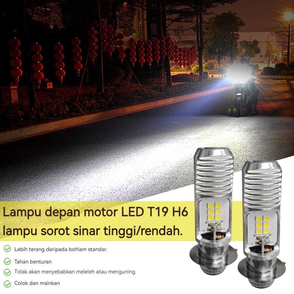 Aksesori Lampu Depan Motor Led Skuter Lampu Led Motor Super Terang