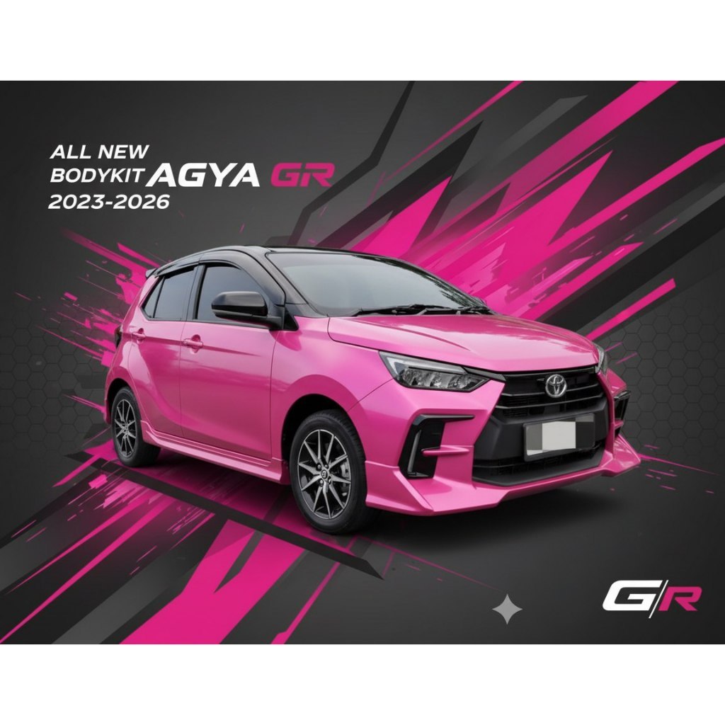 bumper BODYKIT TOYOTA AGYA GR 2023-2026 BODYKIT AGYA GR bumper AGYA GR BODY KIT AGYA GR GRADE-A