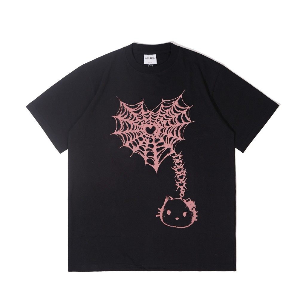 COD T-shirt Spider Black - HEUVELTRIBE X IVANIA NABILA