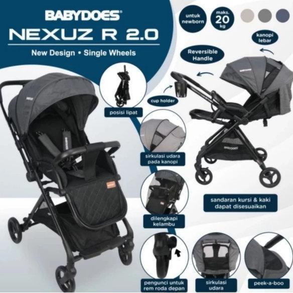 STROLLER BABYDOES NEXUS KERETA BAYI NEWAH DORONGAN BAYI STROLER NEXUS