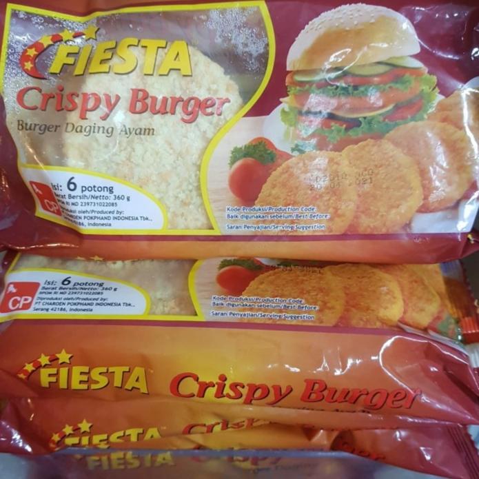 Fiesta Crispy Burger Ayam