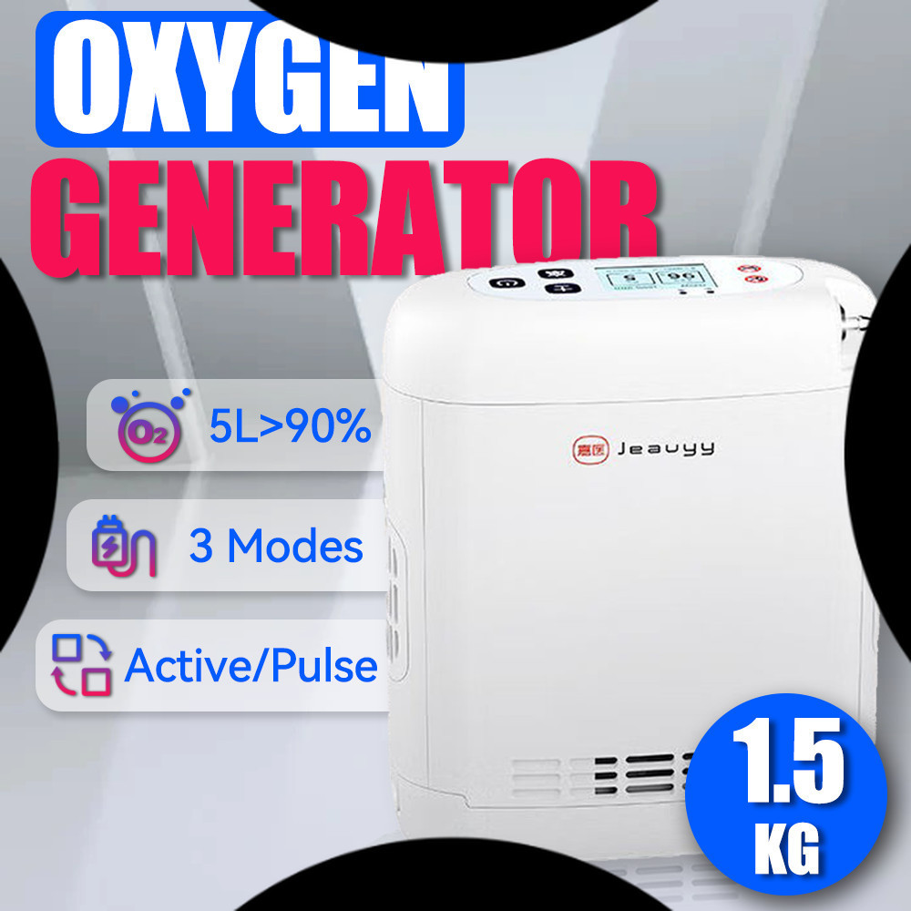 SALE  Home Portable  Oxygen Concentrator 1L-5L Rechargeable Lithium Battery Oxygen Concentrator Elde