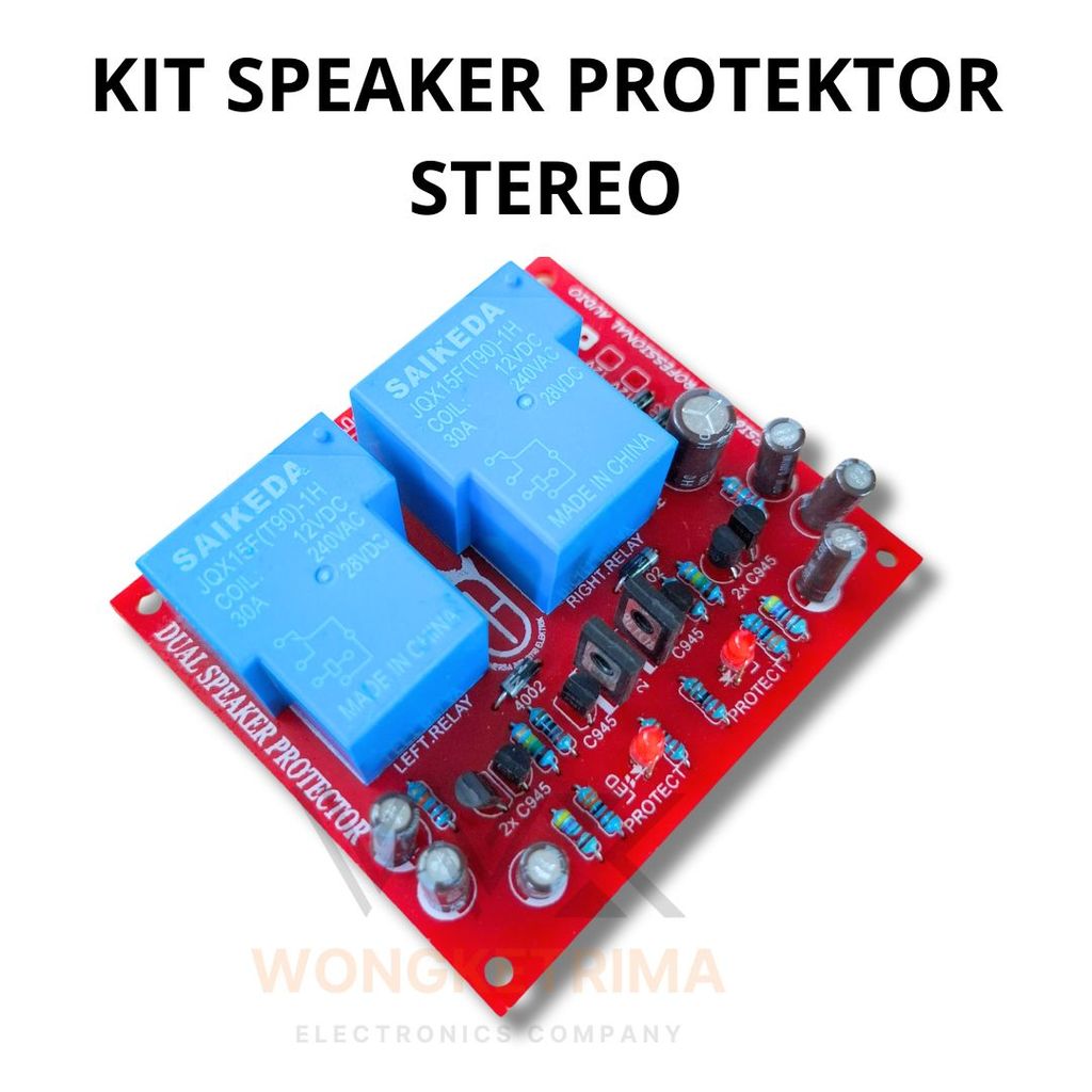 Kit Speaker Protektor Stereo Anti Jedug Pelindung Speaker Dari Tegangan Dc