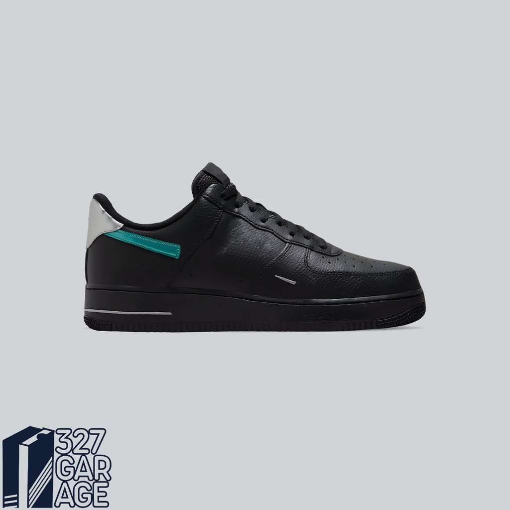 Sneakers Nike Air Force 1 Black Wolf Grey Original BNIB Unisex