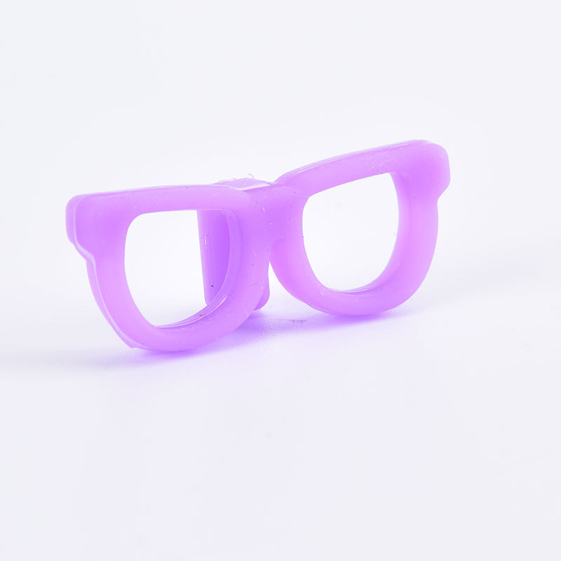 6pcs Wine Glass Marker Silicone Glass Tongue Shape Glasses Tag Wine Charms Glasses Identifier Marker