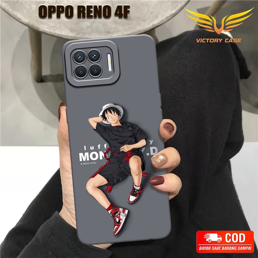 New! Anime Case - Softcase Oppo Reno 4F - Terbaru - Case Hp Oppo Reno 4F - Casing Oppo Reno 4F - Cas