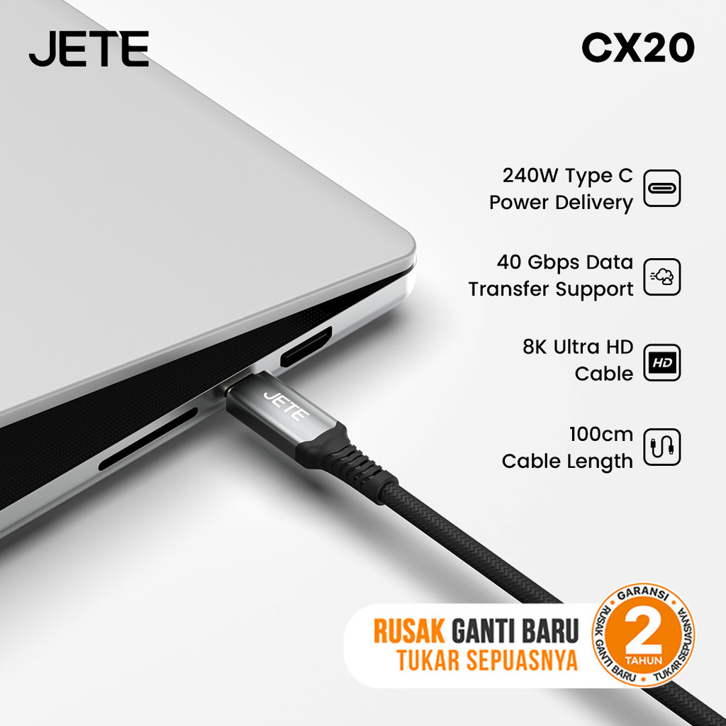 Kabel Data JETE Cx20 240w 8k Resolution