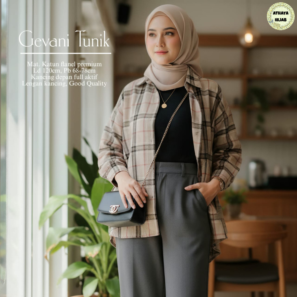 0611     GEVANI TUNIK by AtHAYA FASHION