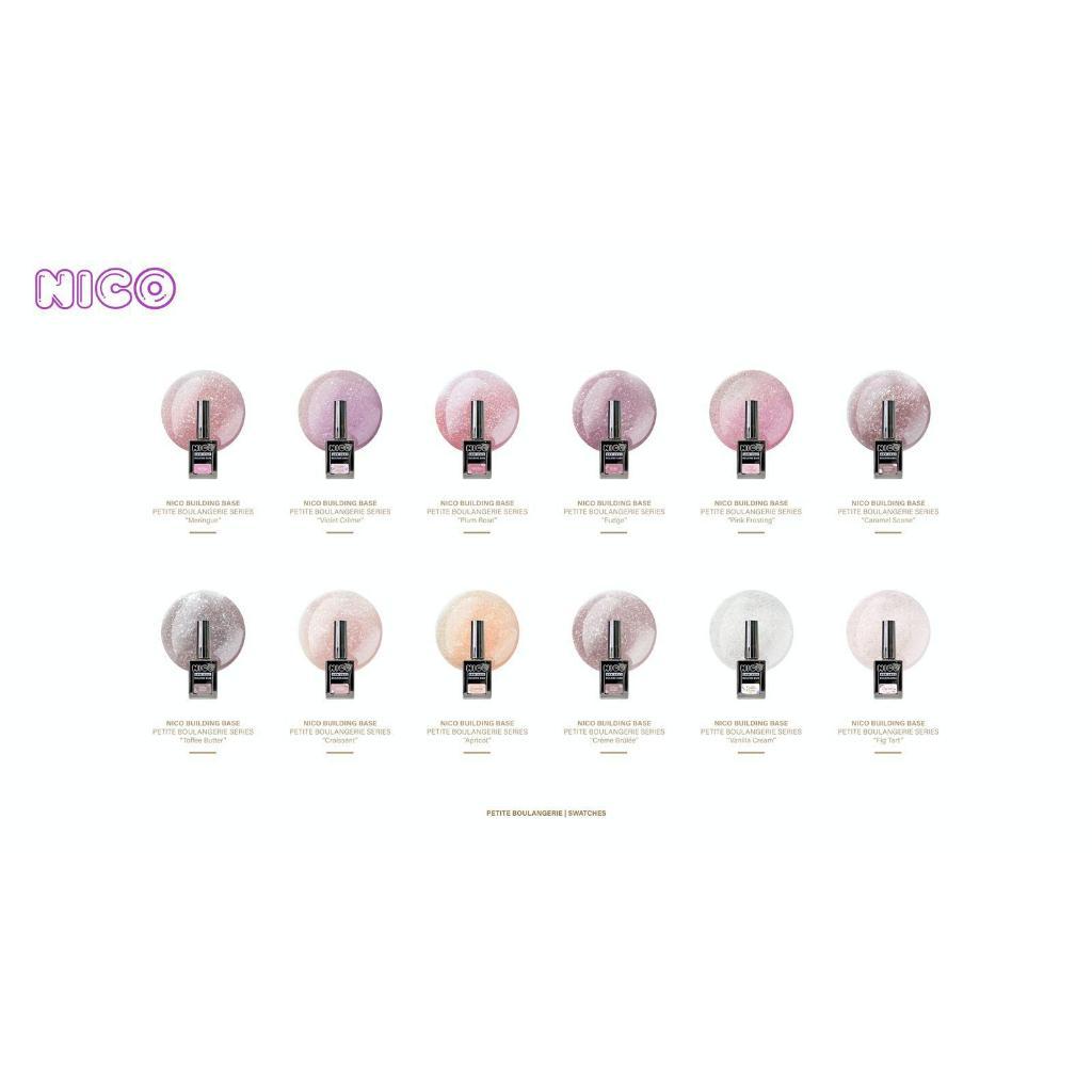 NICO [BPOM] BUILDING BASE PETITE BOULANGERIE  SERIES SET 12 BOTOL ORIGINAL NICO