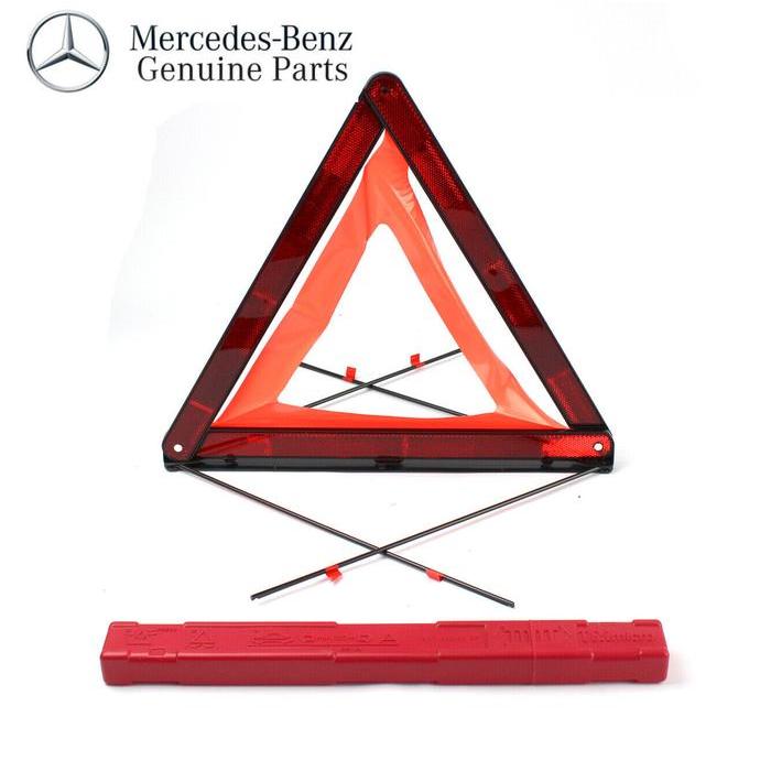 Original Mercedes Warning Triangle - Segitiga Pengaman Darurat Mobil BEST